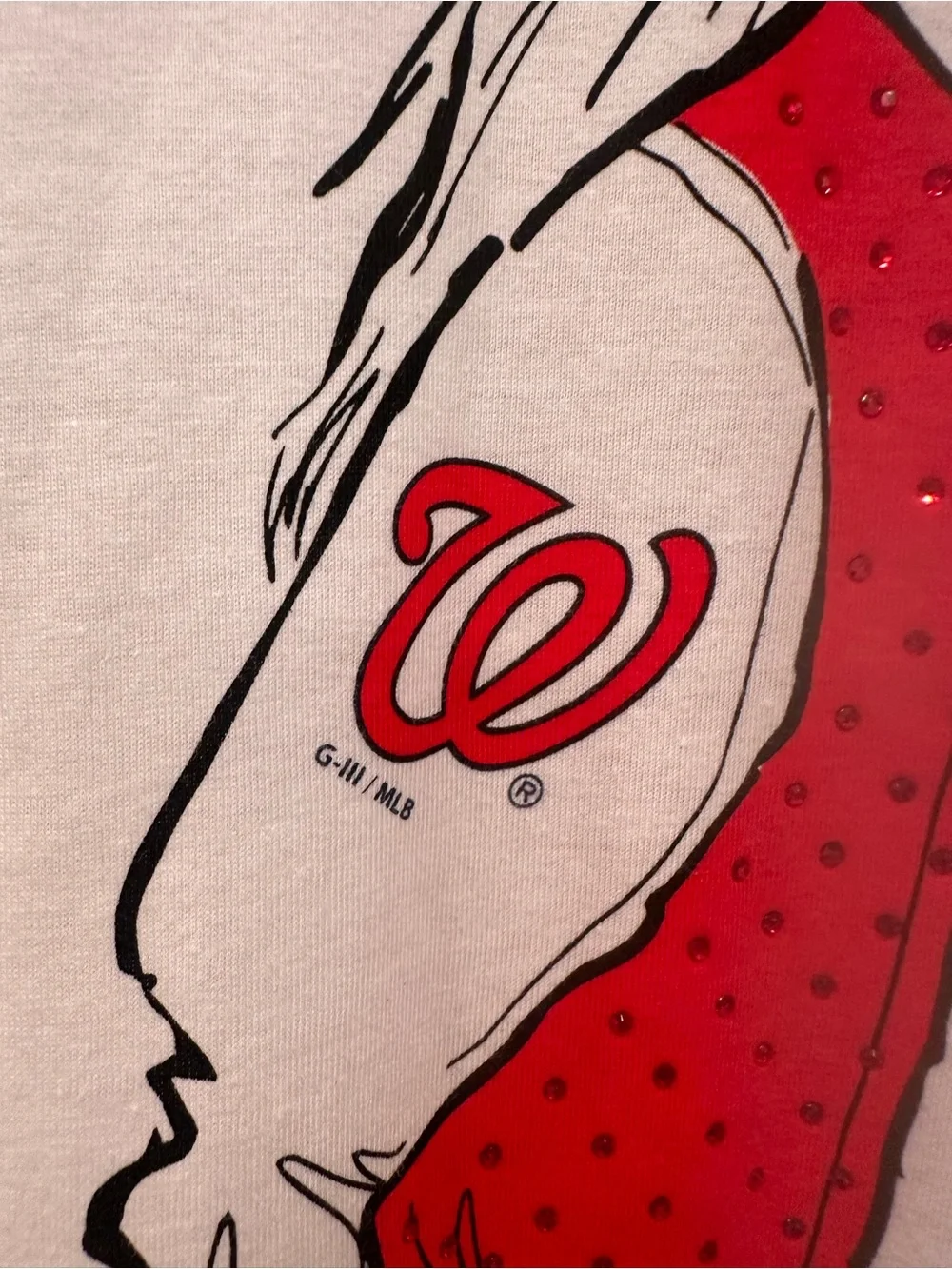 Washington Nationals Graphic Tee Baseball MLB Short Sleeve Graphic Sz XL - Picture 6 of 8